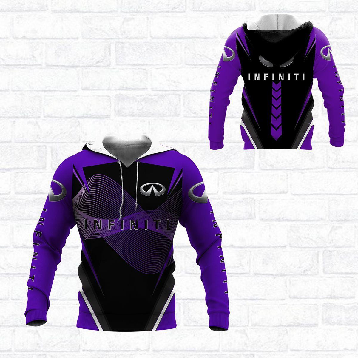 Infiniti Shirt 957, 3d Hoodie Zip Hoodie