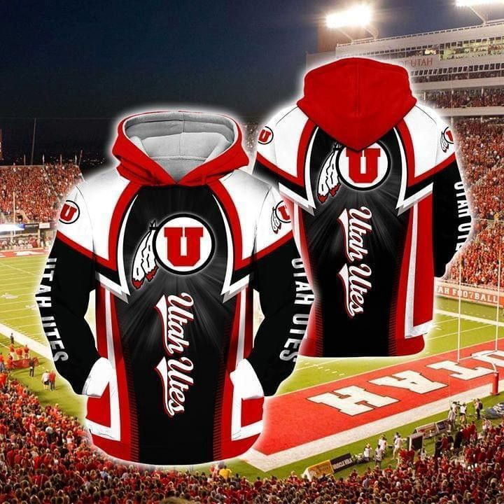 Utah Utes Fan 3D All Over Print Hoodie & Zip Hoodie