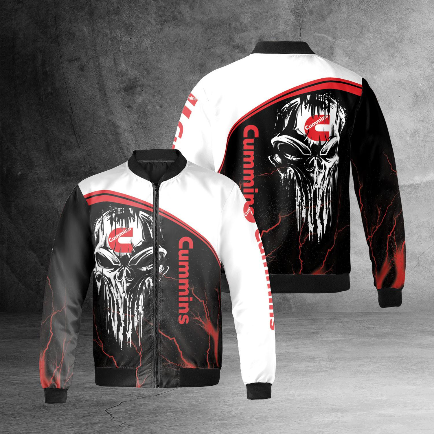 Cummins Skull Bomber Jacket 1118