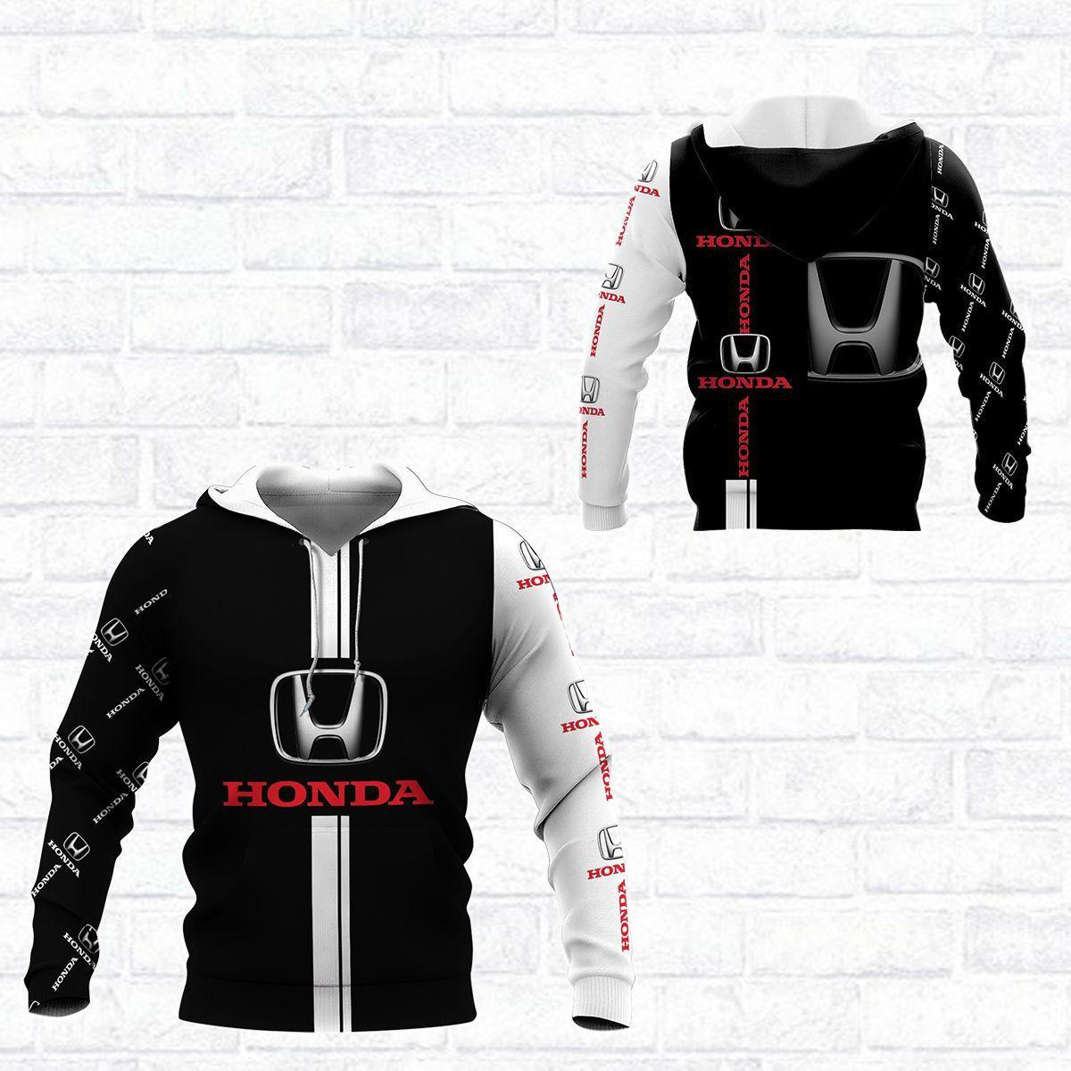 Honda Shirt 985, 3d Hoodie Zip Hoodie