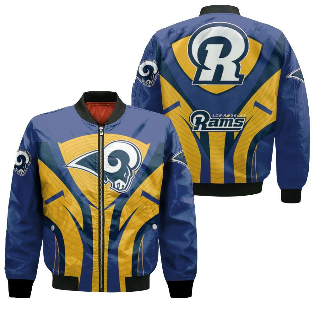 Los Angeles Rams Logo Version Bomber Jacket