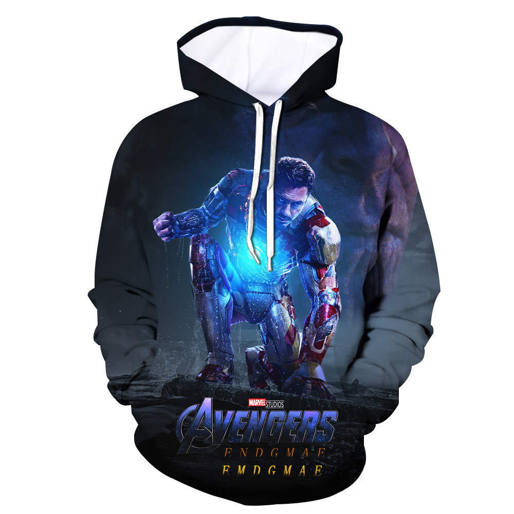Superhero Iron Man 3D All Over Print Hoodie & Zip Hoodie