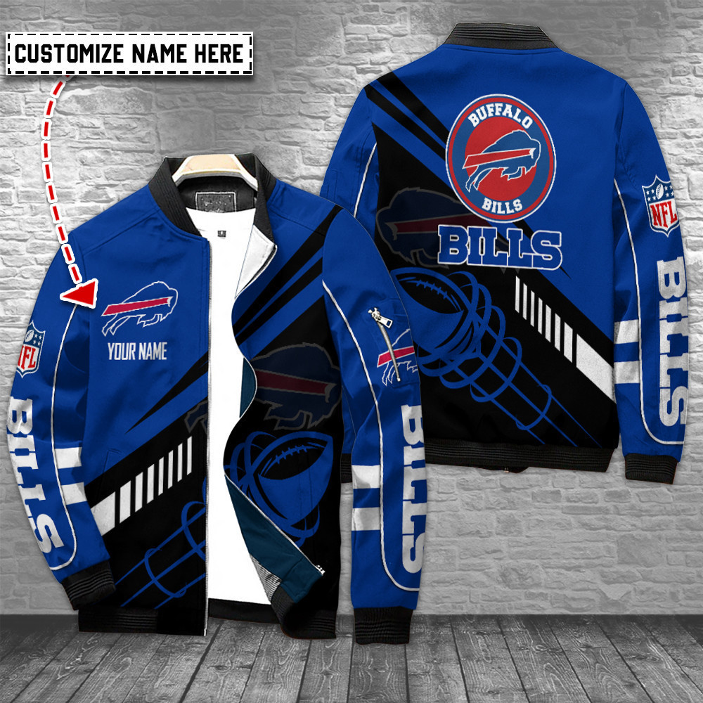 Buffalo Bills Personalized Bomber Jacket BG135