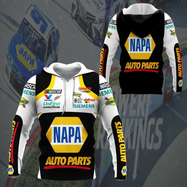 Napa Nascar Racing Shirt 639, 3d Hoodie Zip Hoodie 2078