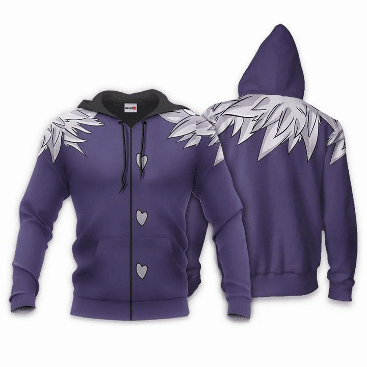Seven Deadly Sins Merlin 3d Hoodie Zip Hoodie