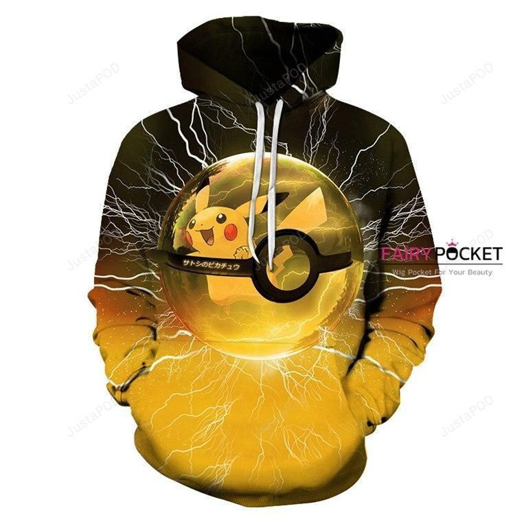 Pokemon Pikachu Blonde 3D All Over Print Hoodie & Zip Hoodie