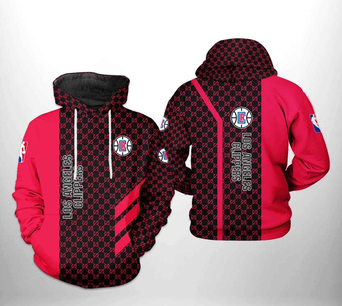 LA Clippers 3D All Over Print Hoodie & Zip Hoodie