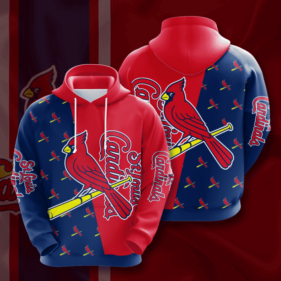 St. Louis Cardinals 3D All Over Print Hoodie & Zip Hoodie
