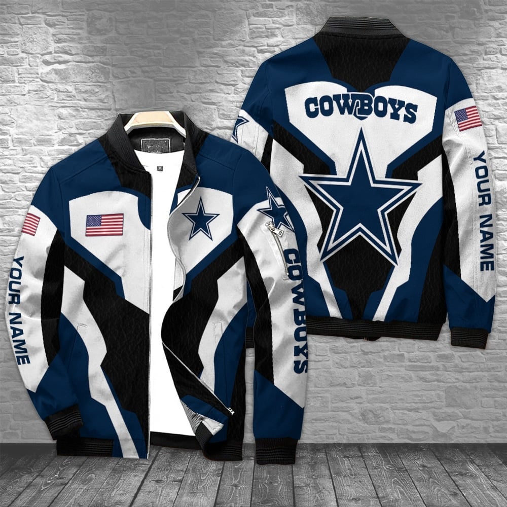 Cowboys Personalized Bomber Jacket BG867