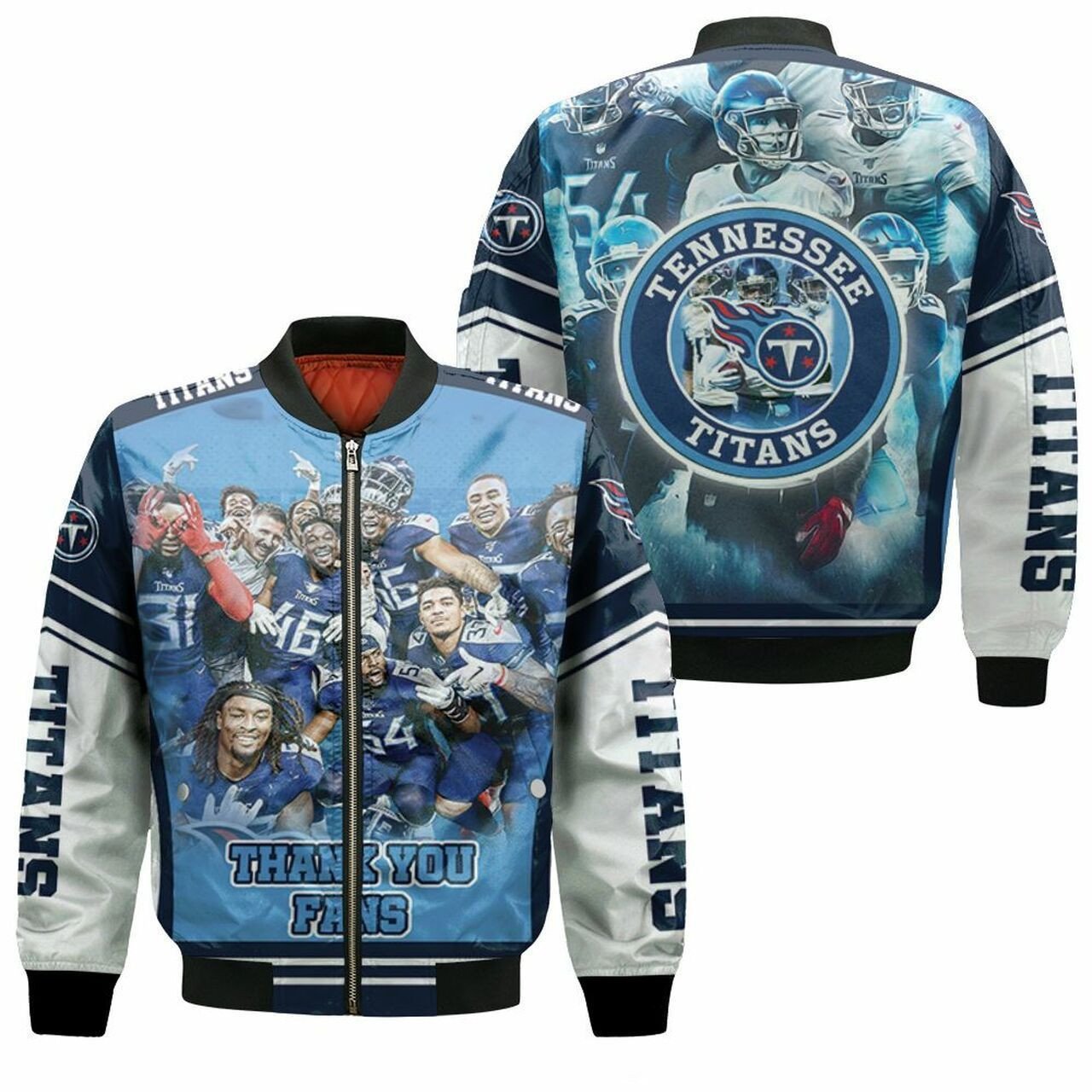 Tennessee Titans Legends Bomber Jacket V4