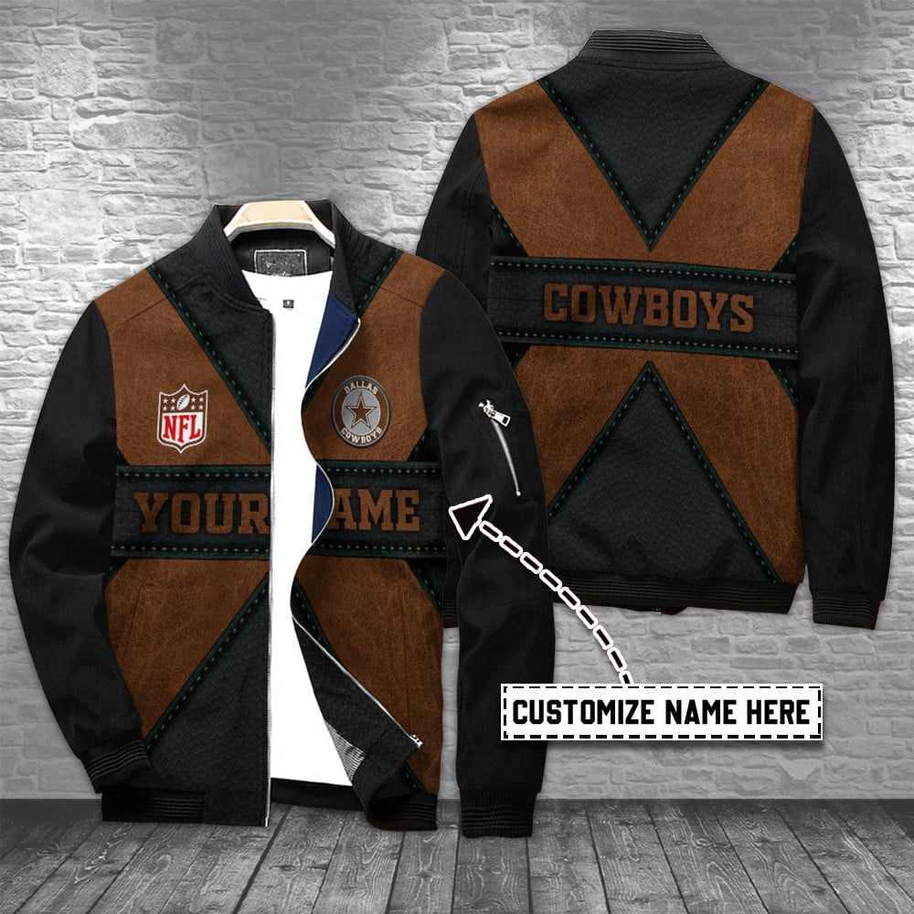 Cowboys Personalized Bomber Jacket BG760