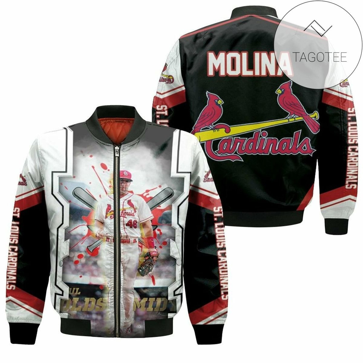 St. Louis Cardinals Albert Pujols 5 Bomber Jacket
