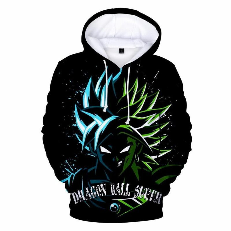 Broly Kakarot Ultra Instinct Dragon Ball Super Gift Over Print 3d Hoodie Zip Hoodie