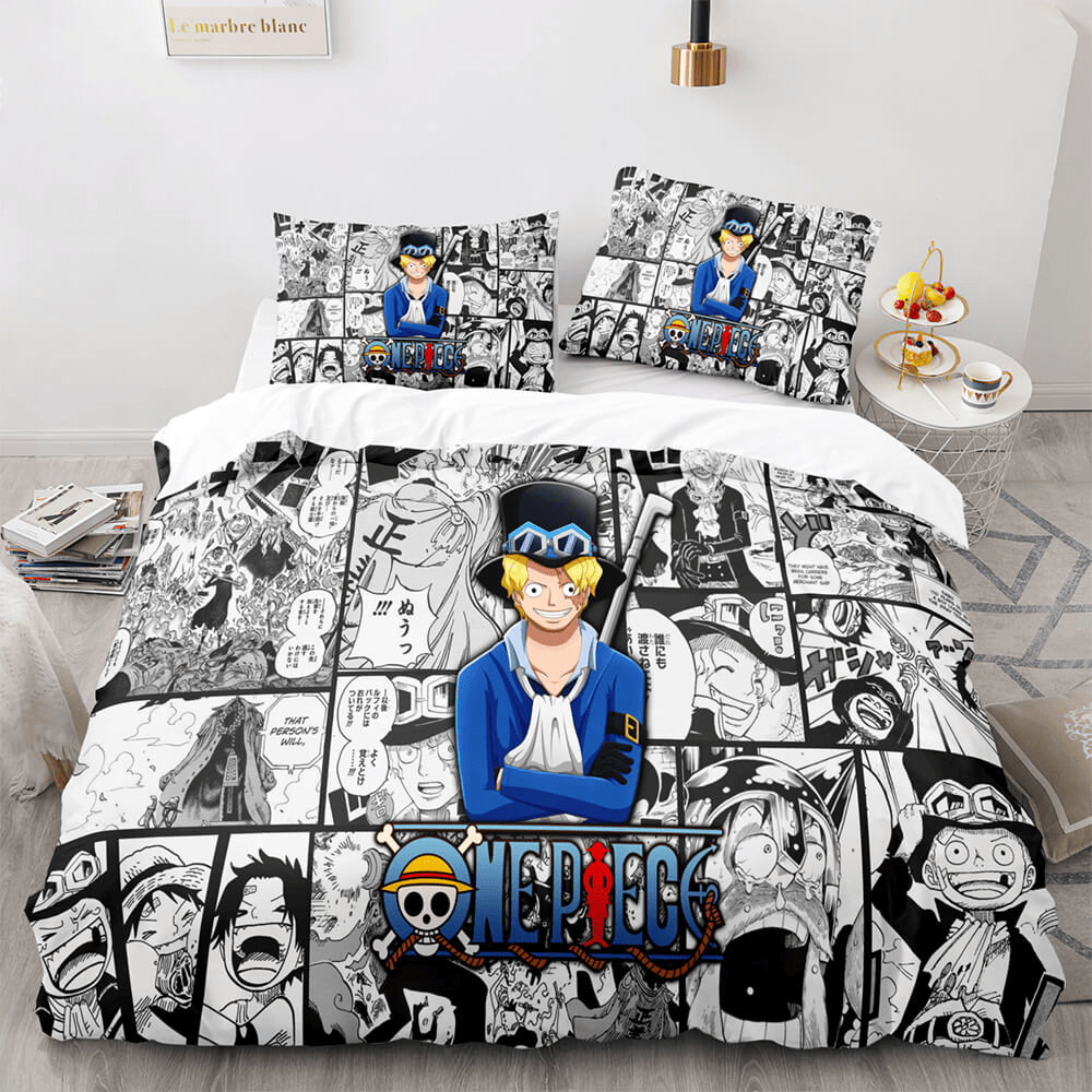 One Piece Bedding Set One Piece Sabo Cpmic Pattern Duvet Covers