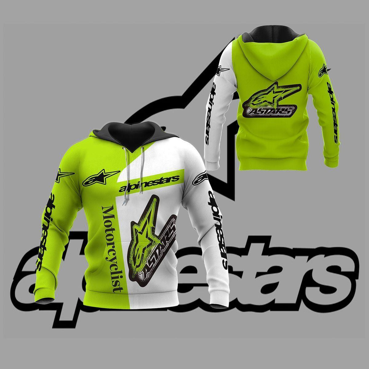 Alpinestars Shirt 86, 3d Hoodie Zip Hoodie