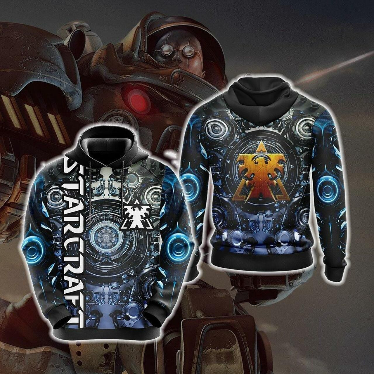 Starcraft Terran Unisex 3D All Over Print Hoodie & Zip Hoodie