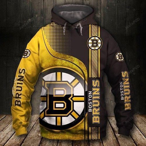 Boston Bruins 3D All Over Print Hoodie & Zip Hoodie