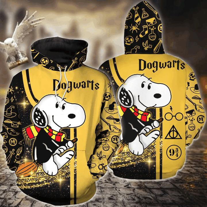 Snoopy Dogwarts 3d Hoodie