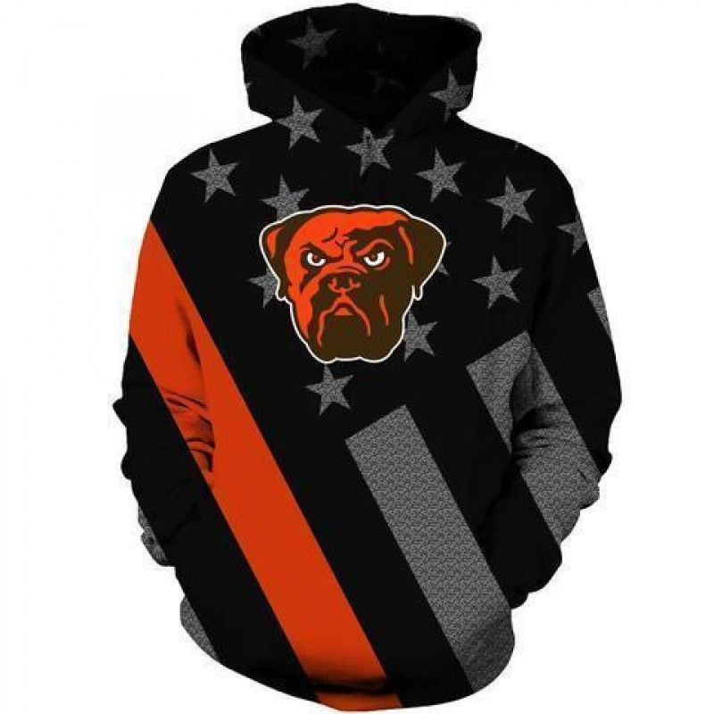 Cleveland Browns 3D All Over Print Hoodie & Zip Hoodie