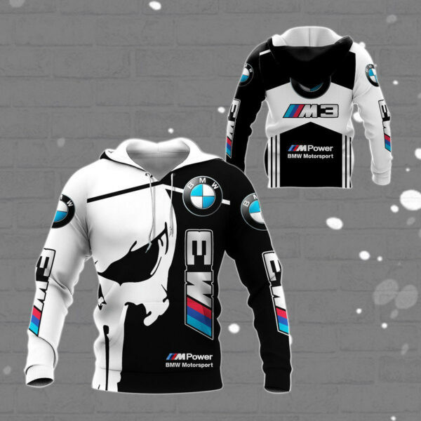 Skull Bmw Sports Car 8k379 3d Zip Hoodie Hoodie Ii0 1951