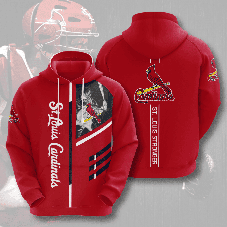 St. Louis Cardinals 3D All Over Print Hoodie & Zip Hoodie