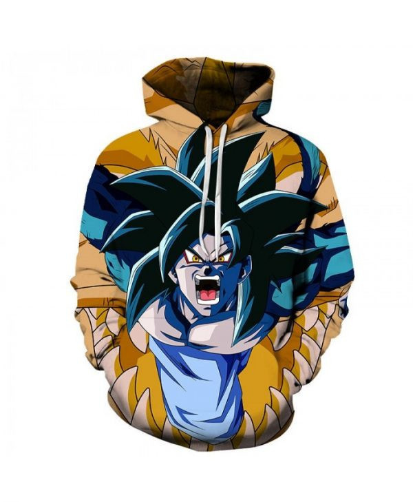 Son Goku 3D All Over Print Hoodie & Zip Hoodie