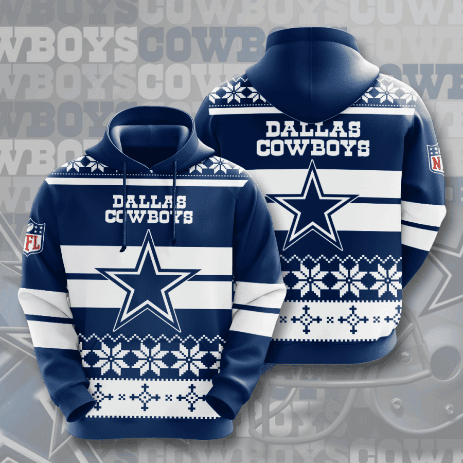 Cowboys 3D All Over Print Hoodie & Zip Hoodie