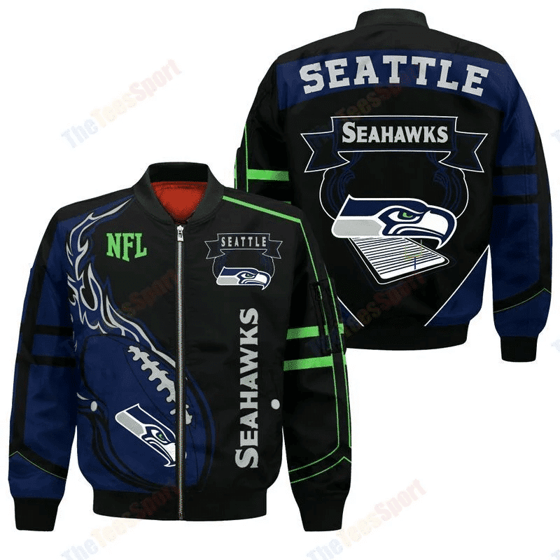 Seattle Seahawks Bomber Jacket 35