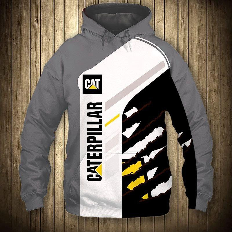Caterpillar Inc 5k459 Cartoon 3d Hoodie Zip Hoodie