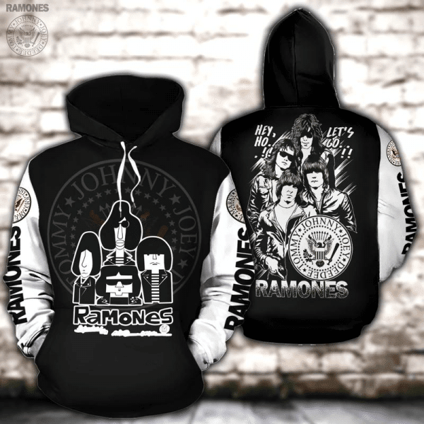 Ramones Rock Band Thank You For The Memories 2k587 Lover Gift ,ramones Rock Band All Over Print 3d Hoodie 2834