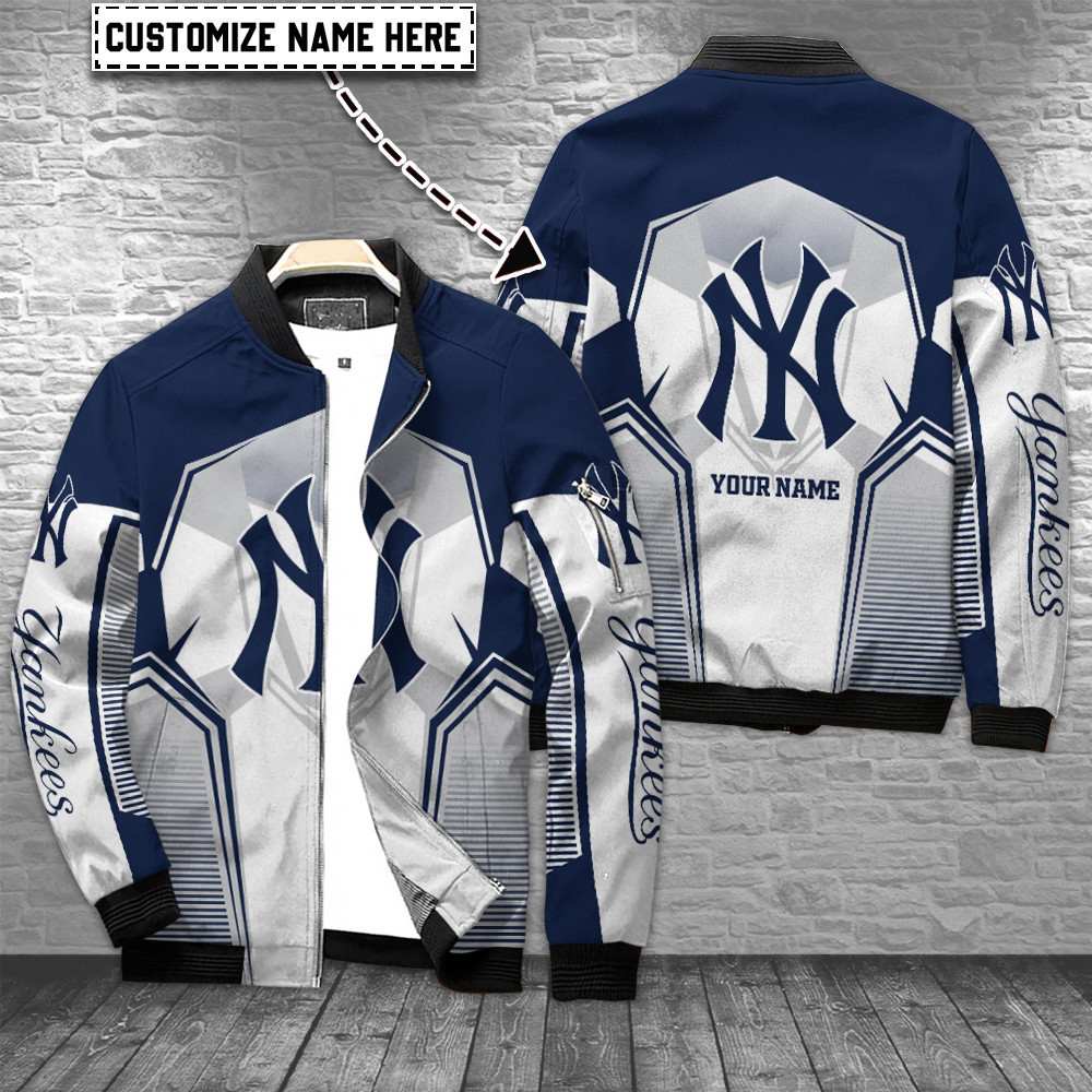 New York Giants Personalized Bomber Jacket BG656