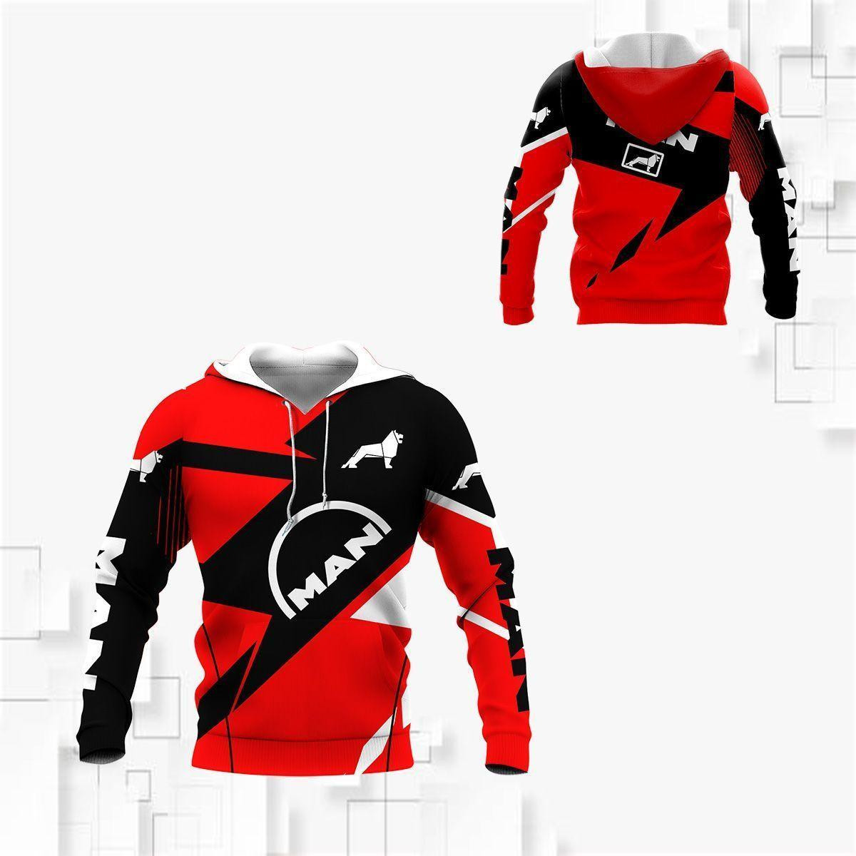 Man Truck Shirt 1034, 3d Hoodie Zip Hoodie