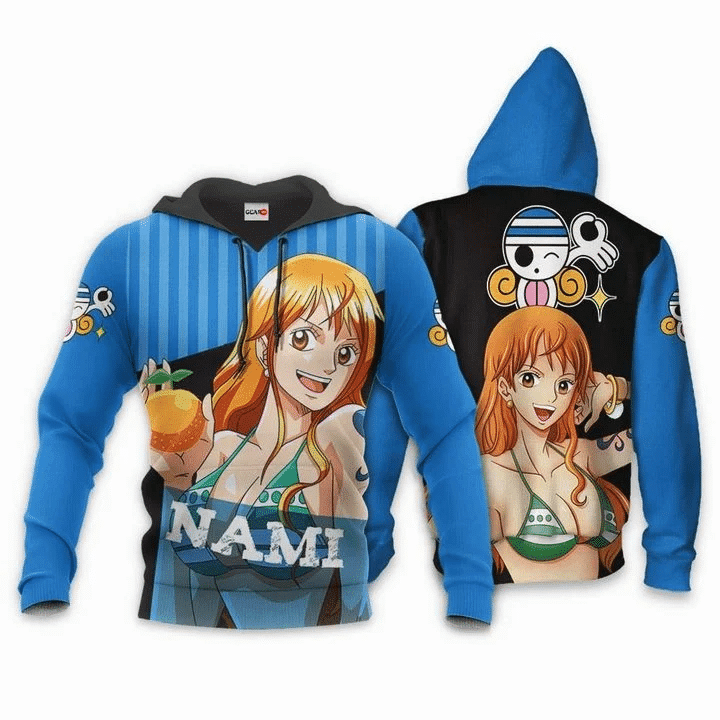 Nami Cat Burglar One Piece 3d Hoodie Zip Hoodie