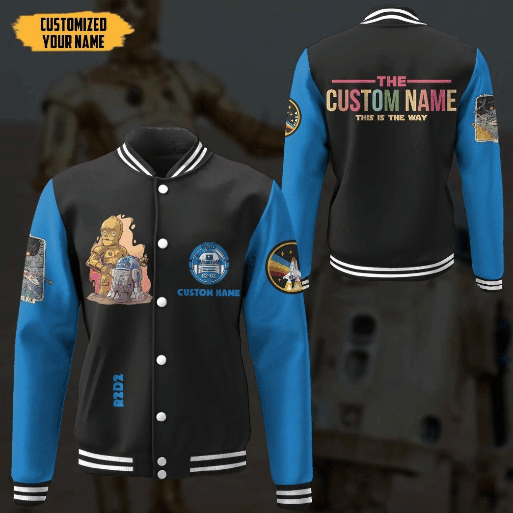 Gearhumans 3d Star Wars Custom Name Baseball Jacket 2