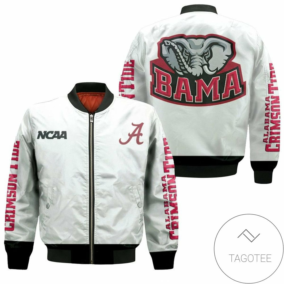 Alabama Crimson Tide Bomber Jacket V7