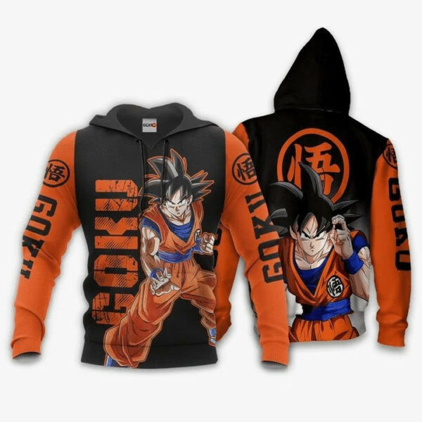 Dragon Ball Goku Classic Aop Hoodie 1609
