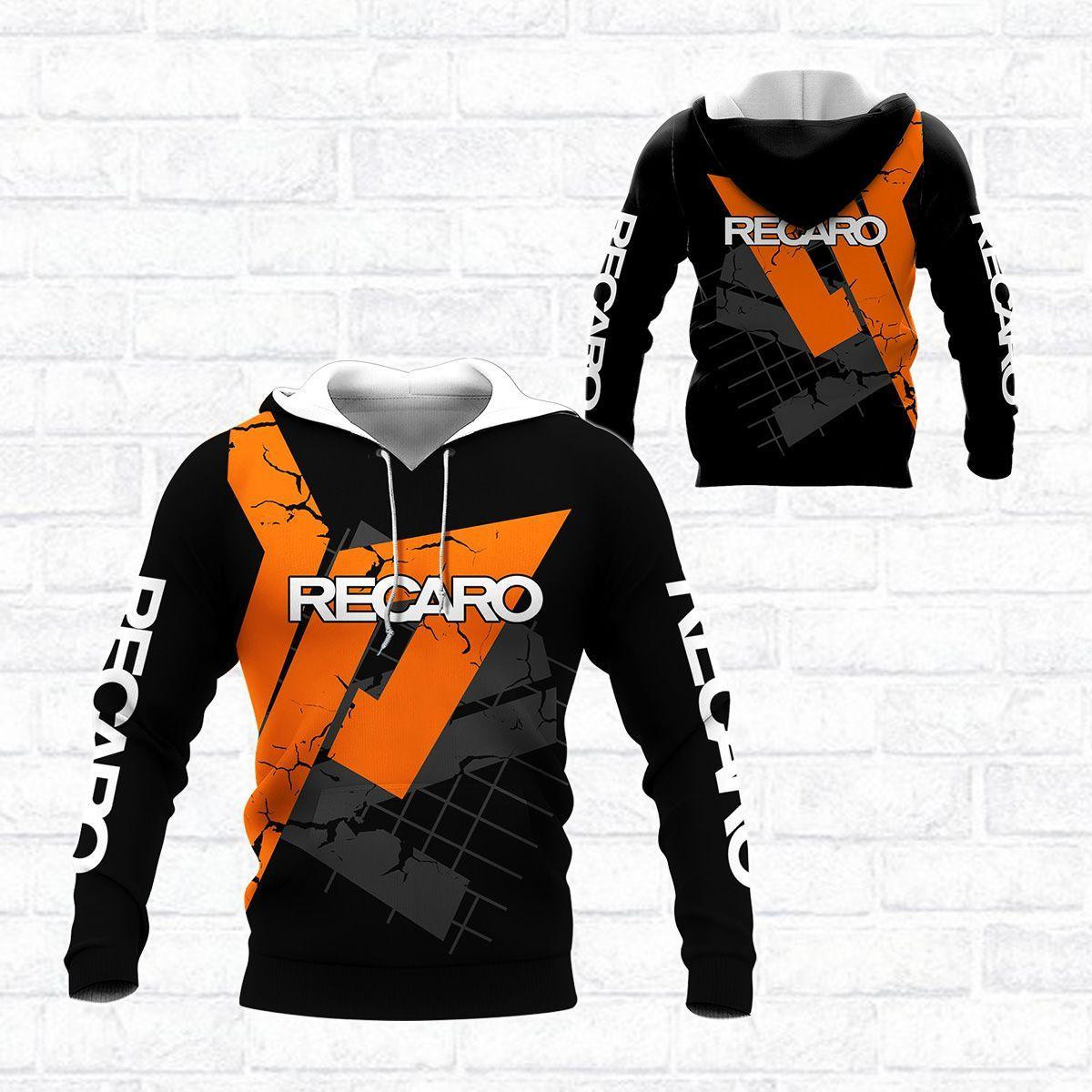 Recaro Shirt 356, 3d Hoodie Zip Hoodie