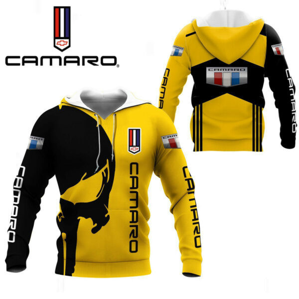 Chevrolet Camaro Shirt 408,   3d Hoodie Zip Hoodie 694