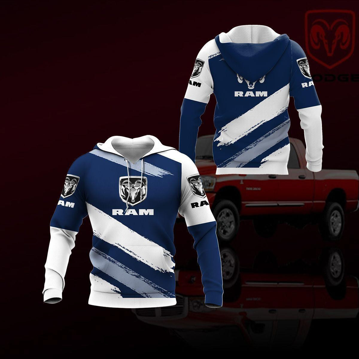 Ram Trucks Shirt 871, 3d Hoodie Zip Hoodie