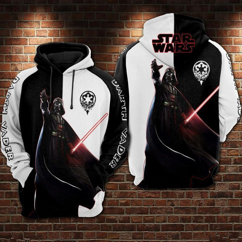 Darth Vader Star Wars Over Print 3d Hoodie Zip Hoodie 7