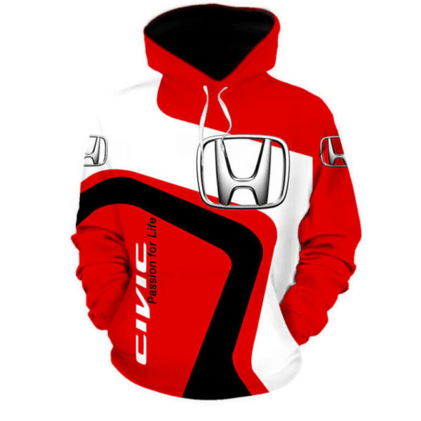 Honda Motor 14 Fan Gift, Honda Motor Aop Hoodie