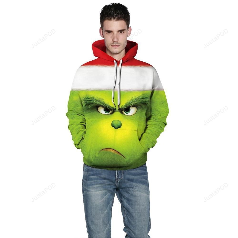 The Grinch Chirstmas 3D All Over Print Hoodie & Zip Hoodie
