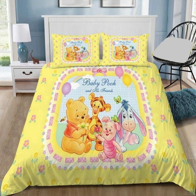 WTP Bedding Set DN Baby Pooh And His Friends Duvet Covers