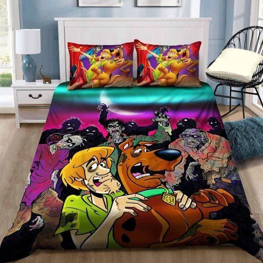Scooby Doo Bedding Set Scooby Doo With Zombies Duvet Covers