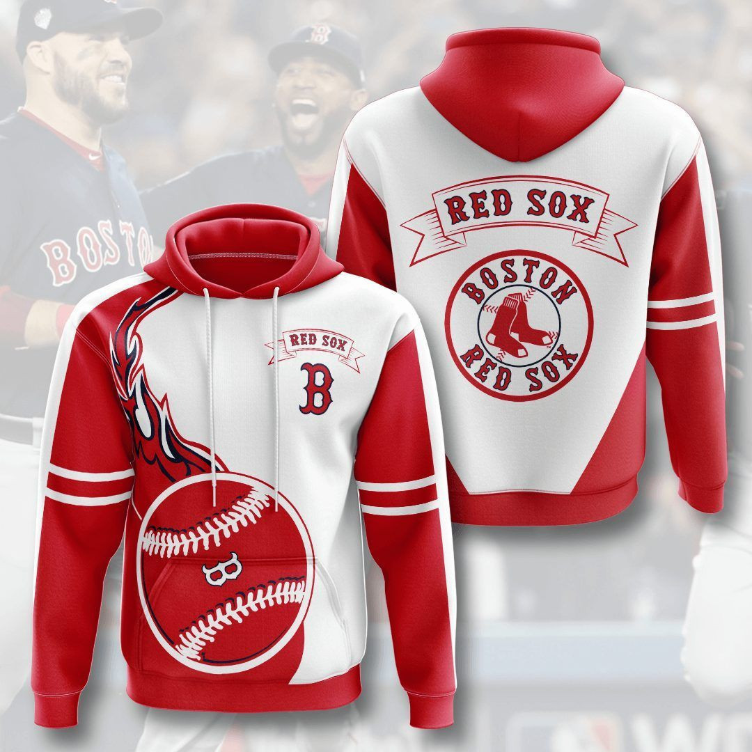 Boston Red Sox 3D All Over Print Hoodie & Zip Hoodie