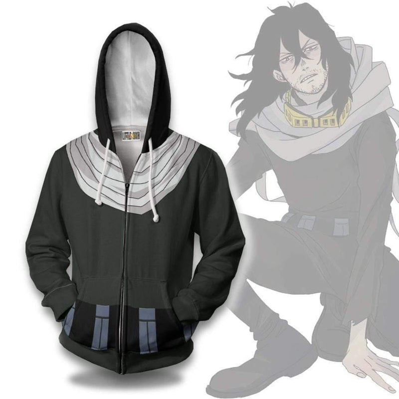 Shota Aizawa Cosplay Costume My Hero Academia 3D All Over Print Hoodie & Zip Hoodie