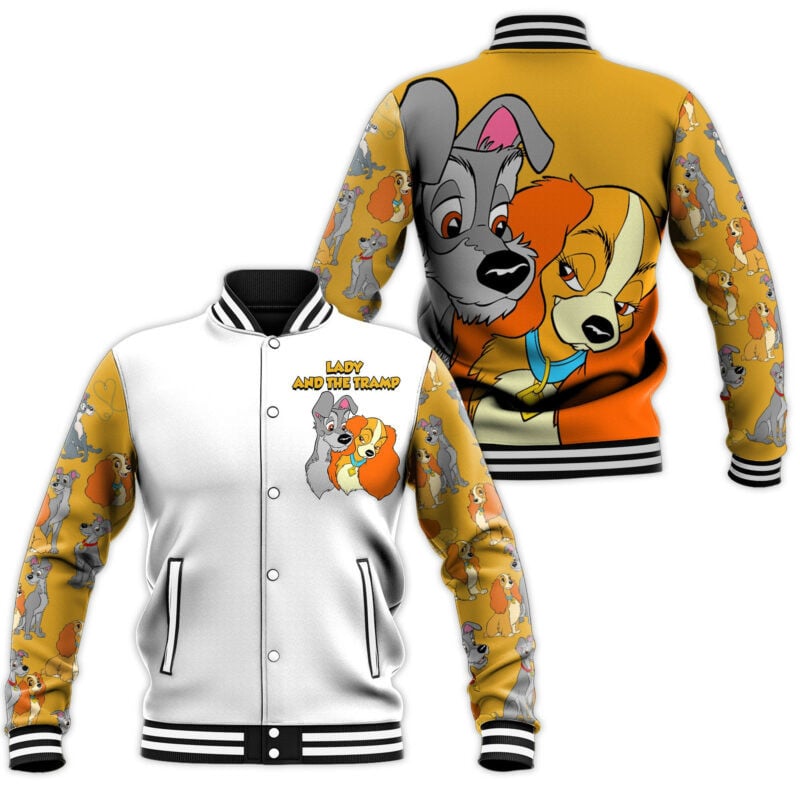 Lady And The Tramp Baseball Jacket