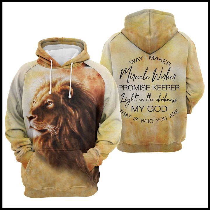 God Way Maker 3D All Over Print Hoodie & Zip Hoodie