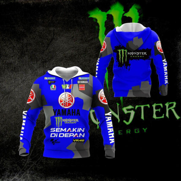 Yamaha Shirt 252, 3d Hoodie Zip Hoodie 2416