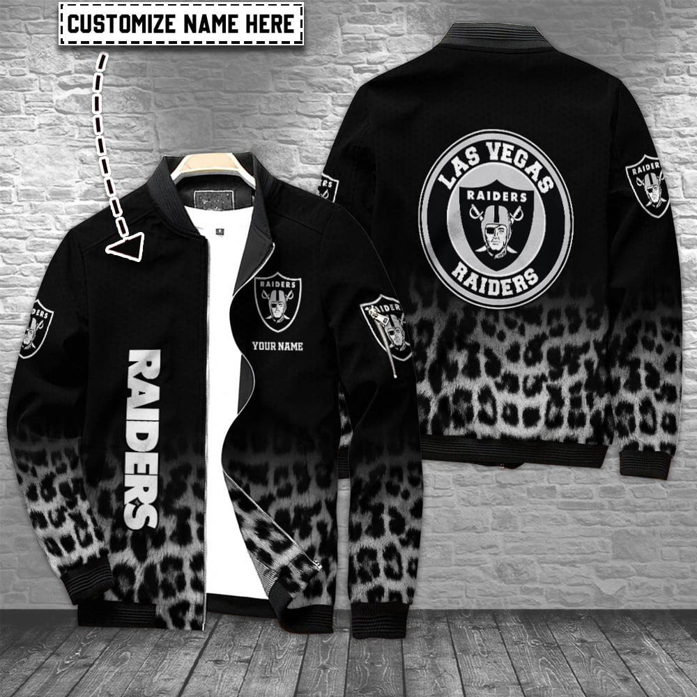 Las Vegas Raiders Personalized Bomber Jacket BGBBJ955